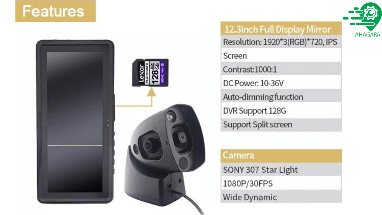 Guong chieu hau camera man hinh 123inch 3