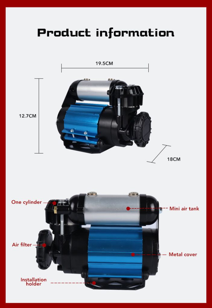 máy nén khi 12v công suất cao máy nén khi 12v công suất cao