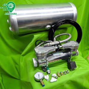 Combo máy nén khí 2 Piston A6456R kèm bình hơi